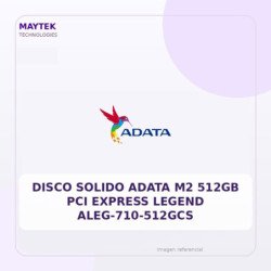 DISCO SOLIDO ADATA M2 512GB PCI EXPRESS Legend ALEG-710-512GCS
