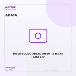 Disco Solido Adata SU650 | 2 Teras | SATA 2.5"