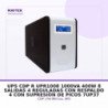 UPS Cdp R-upr1008 - 1000va - 400W - 8 Salidas (4 Reguladas Con Respaldo + 4 Con Supresion De Picos)