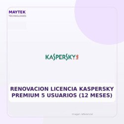 Kaspersky Renovacion Licencia Kaspersky Premium 5 Usuarios (12 Meses)