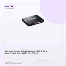 Disco de Estado Solido Dahua C800A 1 TERA SATA 2,5" | DHI-SSDC800RS1TB