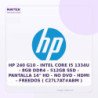 HP 240 G10 | Intel CORE I5 1334U | 8GB DDR4 | 512GB SSD | Pantalla 14" HD | NO DVD | HDMI | Freedos ( C27L7AT#ABM )