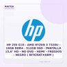 HP 255 G10 | AMD Ryzen 3 7320U | 16GB DDR4 | 512GB SSD | Pantalla 15,6" HD | NO DVD | HDMI | Freedos | Negro ( BF9Z8AT#ABM )