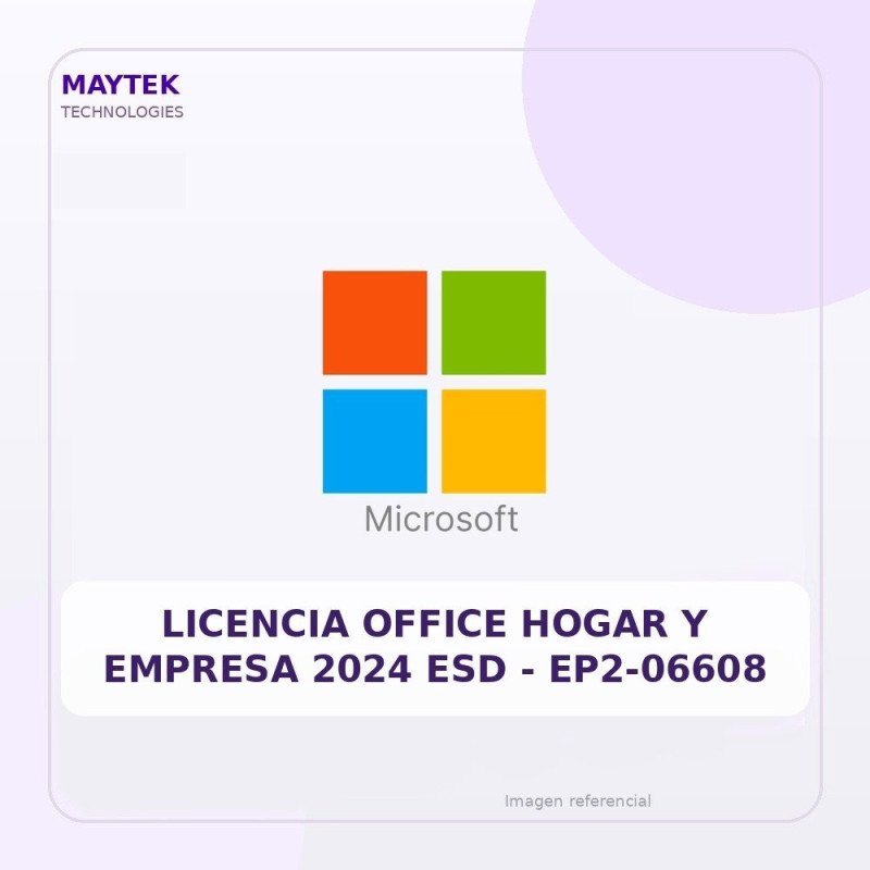 Licencia Office Hogar Y Empresa 2024 ESD - Ep2-06608