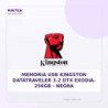 Memoria USB Kingston Datatraveler 3.2 DTX EXODIA- 256GB | Negra
