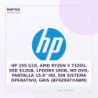 Hp 255 G10, Amd Ryzen 3 7320u, SSD 512gb, Lpddr5 16gb, No Dvd, Pantalla 15.6" Hd, Sin Sistema Operativo, Gris (bf9z8at#abm)