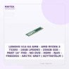 Lenovo V14 G4 AMN | AMD Ryzen 3 7320U | 16GB LPDDR5 | 256GB SSD | PANT 14" FHD | NO DVD | HDMI | RJ45 | Freedos | Arctic GREY (