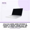 Lenovo V14-G4-AMN AMD RYZEN 5 7520U (2,0GHz) 16GB- 512GB SSD | 14"- FREE