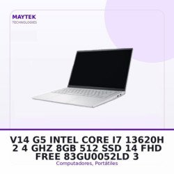 Lenovo V14-G5-IRL INTEL CORE I7 13620H(2,4 GHz)8GB-512GB SSD -14"- FREE