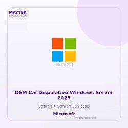 OEM Cal Dispositivo Windows Server 2025
