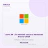 CSP Ext Cal Remota Usuario Windows Server 2025