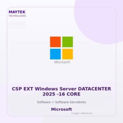 CSP Ext Windows Server Datacenter 2025 -16 Core