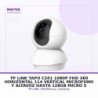 TP-LINK TAPO C201 | 1080P FHD | 360 Horizontal | 114 Vertical | Microfono y Altavoz | Hasta 128GB Micro SD | Deteccion de