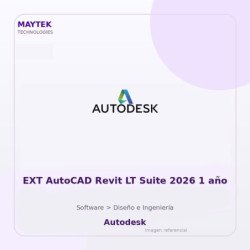 Ext Autocad Revit Lt Suite 2026 1 Año