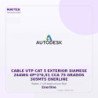 Enerline Cable UTP CAT 5 Exterior Siamese 24AWG 4P*2*0,51 CCA 75 Grados 305MTS Enerline