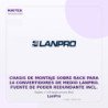 LanPro Chasis de Montaje Sobre RACK para 14 Convertidores de Medio Lanpro. Fuente de Poder Redundante INCL.