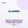 LanPro Fuente de Alimentacion de Repuesto para Chasis de Convertidores de Medio