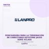 LanPro Ponchadora para la Terminación de Conectores Keystone Jacks Serie Xclass