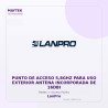 LanPro Punto de Acceso 5,8GHZ para USO Exterior Antena Incorporada de 16DBI