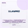 LanPro Transceptor SFP 10 Gigabits LC Duplex a Ethernet Monomodo SM Transmision Hasta 10KM